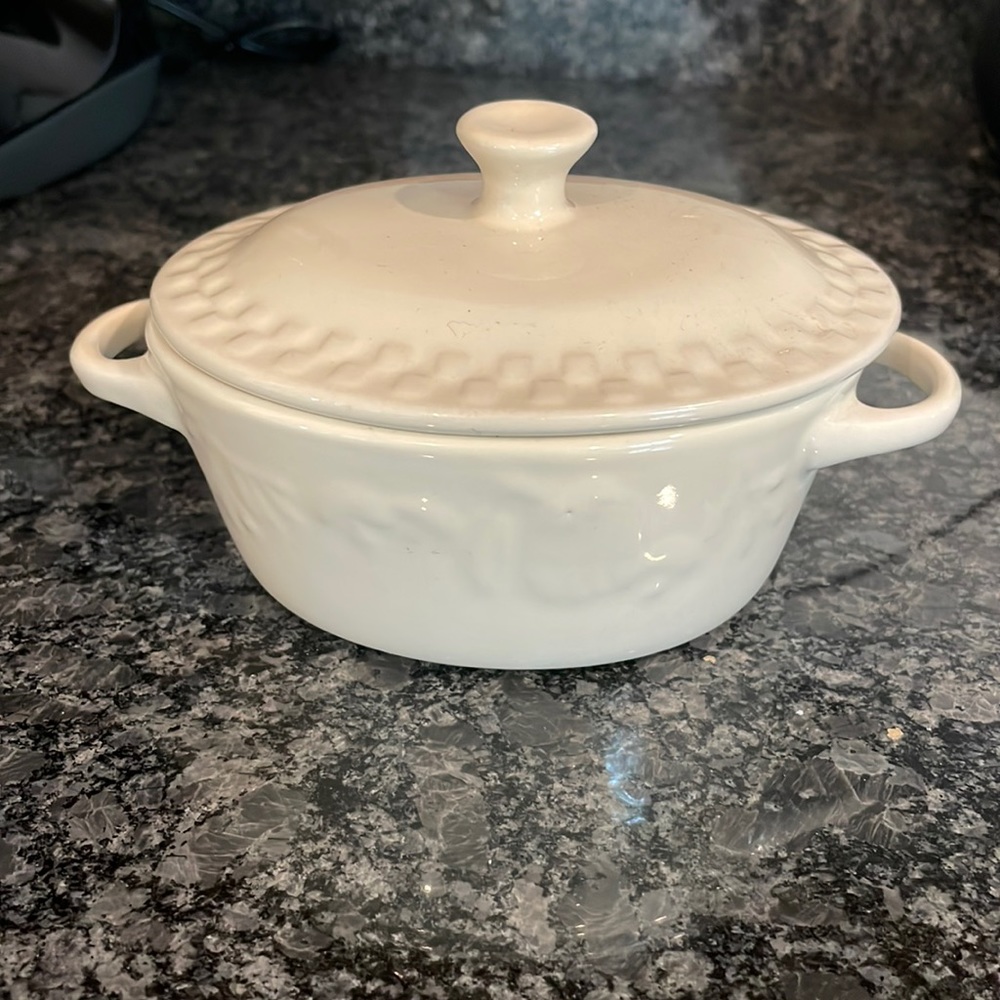 Small oval cocotte
